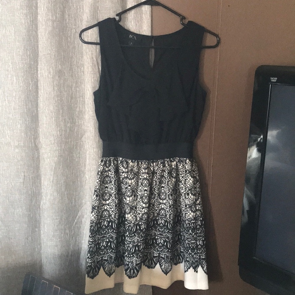 Black and white sundress